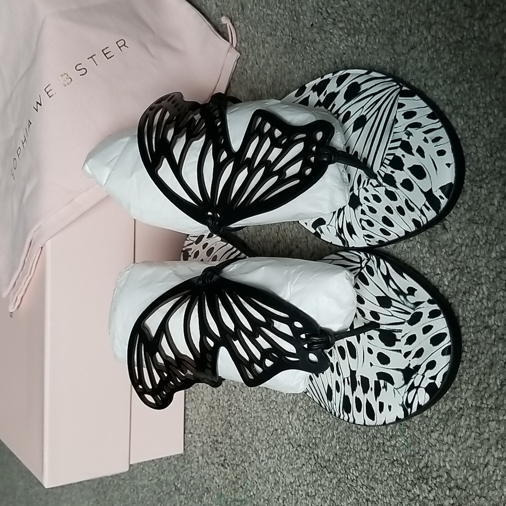 Sophia Webster Butterfly Sandals Sz 7